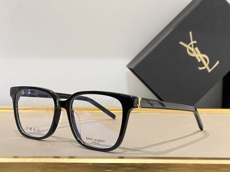 Ysl Glasses, Designer Eye Glasses, Glasses Women Fashion Eyeglasses, Classy Glasses, Glasses Frames Trendy, Glasses Inspiration, Chic Glasses, Designer Glasses Frames, Big Glasses