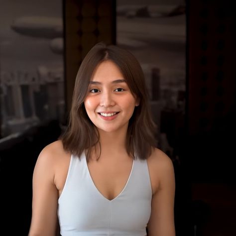 Kathryn Bernardo Hair, Kathryn Bernardo Hairstyle, Kathryn Bernardo Photoshoot, Cut Pic, My New Haircut, Neat Casual Outfits, Korean Short Hair, Simple Prom Hair, Daniel Padilla