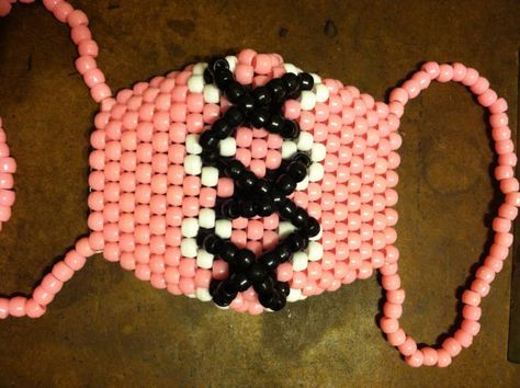 Kandi Corset, Kandi Mask Patterns, Kandi Mask, Kandi Cuff Patterns, Rave Kandi, Kandi Inspo, Kandi Cuffs, Diy Kandi Bracelets, Pony Bead Crafts