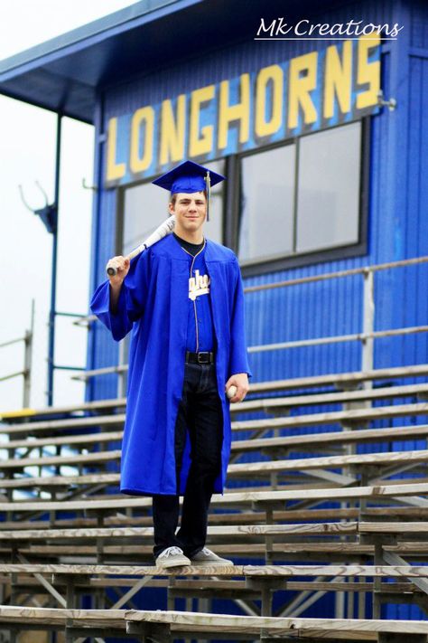 Boy Senior Pictures -- Baseball -- MK Creations Baseball Senior Pictures Cap And Gown, Cap And Gown Baseball Pictures, Baseball Graduation Pictures, Graduation Shots, Male Graduation Pictures, Baseball Photoshoot, Boy Senior Pictures, Baseball Senior Pictures, Senior Graduation Pictures