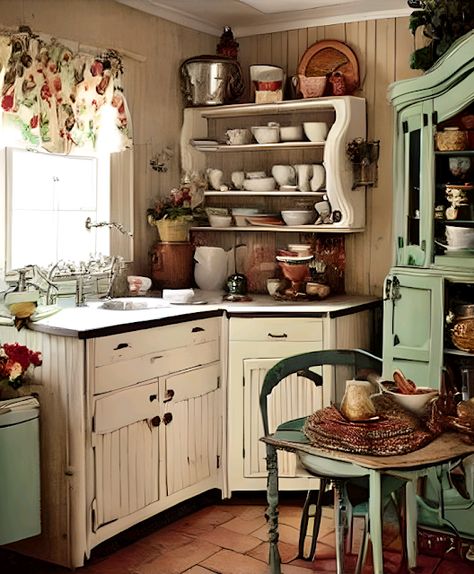 Vintage Kitchen Decor Farmhouse, Dark Living Room Ideas, Room Ideas For Men, Old Farmhouse Kitchen, Room Ideas For Men Bedroom, Men Bedroom, Grandma Chic, Country Kitchen Ideas, Old Fashioned Kitchen