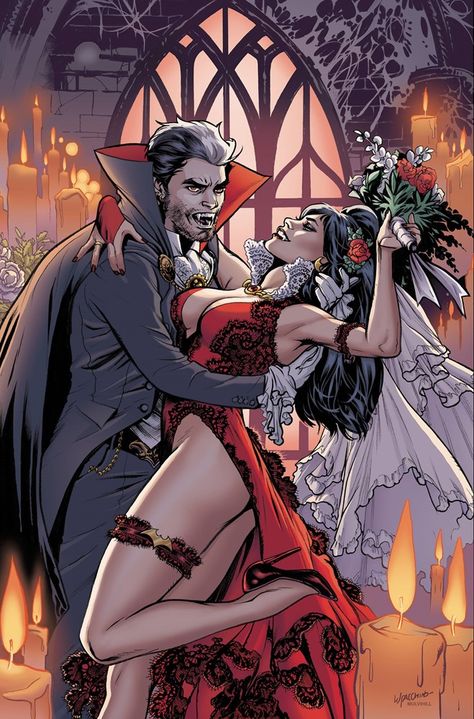 Vampirella #25 (2019) [Dynamite] | Textless variant cover by Emanuela Lupacchino & Patricia Mulvihill Dress Covers, Vampire Love, 50th Anniversary Celebration, Innocent Man, Variant Covers, Body Building Women, Save Her, Dracula, Young Woman