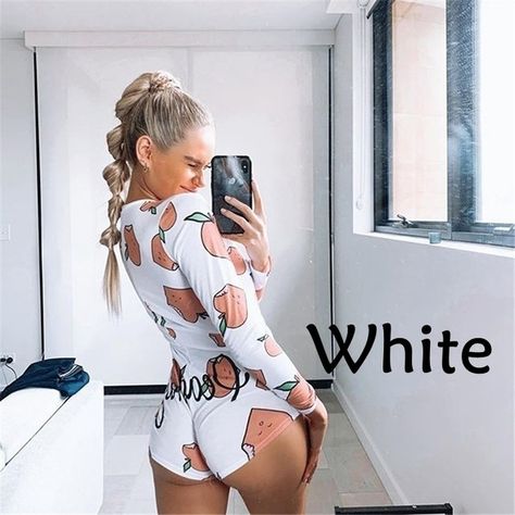 Wish - Acheter en s'amusant Club Jumpsuit, Pijamas Women, Body Lingerie, Bodycon Bodysuit, Casing Iphone, Bodycon Casual, Body Suit With Shorts, Bodycon Jumpsuit, Long Sleeve And Shorts