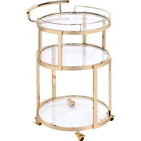 Outdoor serving cart