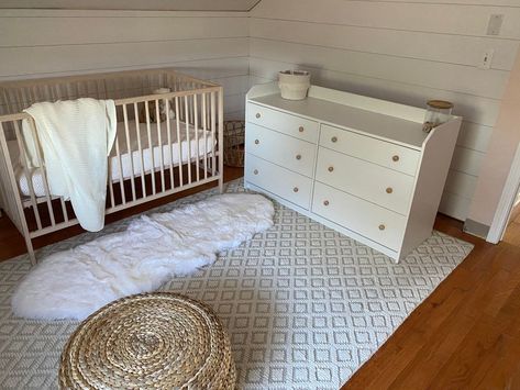 Hauga Dresser Nursery, Ikea Hauga Dresser, Ikea Hauga, Dresser Nursery, Ikea Nursery, Cribs, Toddler Bed, Dresser, Nursery