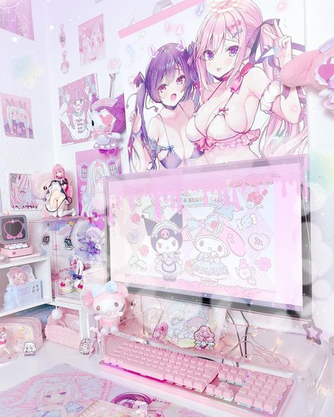 ◦ ⋆ฺ ୨୧• 𝑐 ℎ 𝑖 𝑒 •୨୧ ⋆ฺ ◦ (@sleepibunnie) • Instagram photos and videos Words That Describe Me, Kawaii Core, Kawaii Room, My Room, Dream Room, Comfort Zone, Soft Pastel, Soft Colors, Girly Things