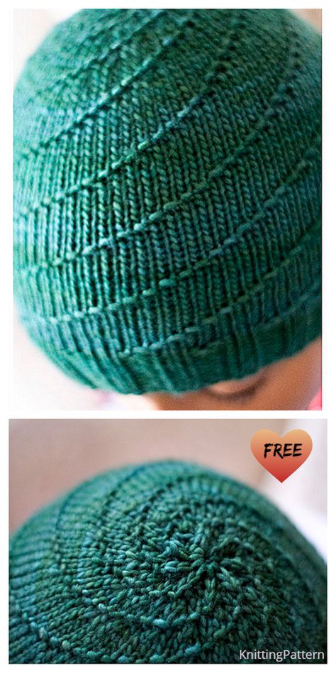 Knit Swirl Hurricane Beanie Hat Free Knitting Patterns Slouch Knit Hat Pattern Free, Adult Hats To Knit, Women’s Knit Hats, Knitting Patterns Hats Free, Dk Hat Knitting Patterns Free, Cotton Beanie Hat Pattern, Free Toddler Knitting Patterns, Free Knitting Patterns For Hats, Sport Weight Knit Hat Pattern