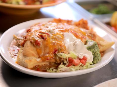 Sopapilla Recipe, Pork Stock, Chicken Chile, Green Chile Sauce, Get Shredded, Spanish Rice, Stuffed Whole Chicken, Shredded Lettuce, Vegetable Puree