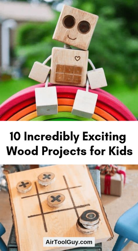 Kids Woodworking Projects, Wood Projects For Kids, Wood Projects For Beginners, Wood Crafting Tools, Woodworking Projects For Kids, Woodworking For Kids, Easy Wood Projects, Easy Wood, Diy Upcycling