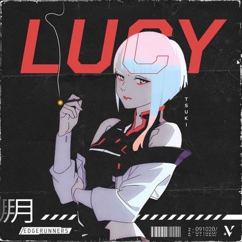 Cyberpunk Edgerunners Lucy, Edge Runners, Edgerunners Lucy, Pinterest Edit, Lucy Cyberpunk, Style Cyberpunk, Blue Bird Art, Cyberpunk Edgerunners, Evangelion Art