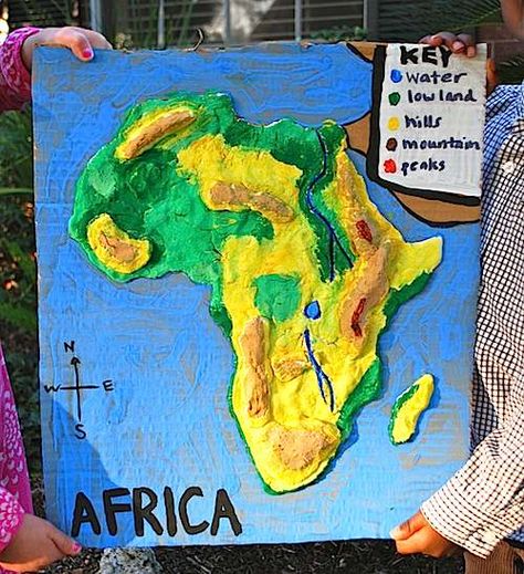 Make a 3D Salt Dough Map with your kids this summer- messy geography! :) Geography Project, Montessori Geography, Geography Activities, Geography For Kids, Teaching Geography, Homeschool Social Studies, Homeschool Geography, Map Projects, Maps For Kids