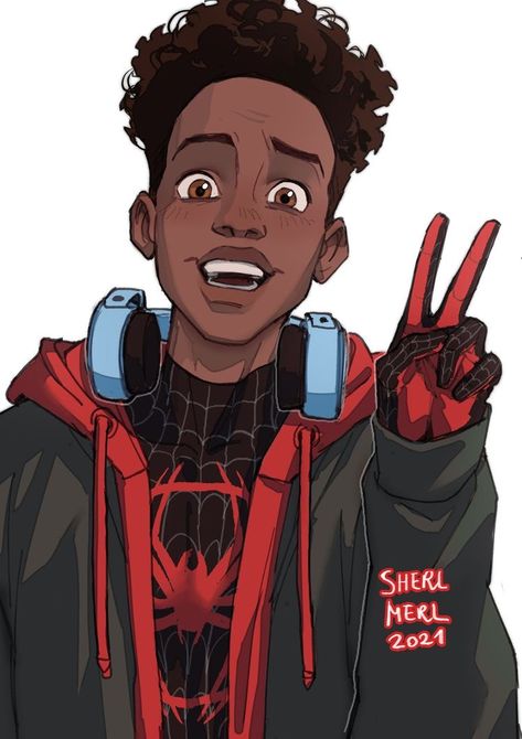 #milesmorales #spidermanintothespiderverse Mile Morales Fanart, Miles Morales Spiderman Drawing, Miles Morales Drawing Sketches, Miles Morales Sketch, Miles Morales Art, Six Fanarts Challenge, Miles Morales Drawing, Miles Morales Fanart, Six Fanarts