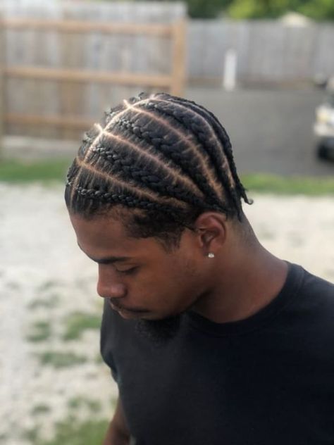 Fresh Short Hairstyles For Black Men Black Man Single Braids, Side Braids Men, Braids For Black Men With Short Hair, Side Cornrows Men, Black Man Braids, Braids Men Short Hair, Cornrows For Men Short Hair, Single Braids For Men, Braids For Men Cornrows