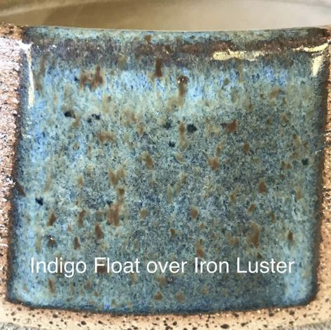 Indigo Float Over Iron Lustre, Amaco Indigo Float Combinations, Iron Luster Glaze Combinations, Indigo Float Glaze Combinations, Iron Lustre Glaze Combinations, Iron Luster Glaze, Amaco Indigo Float, Indigo Float Glaze, Iron Lustre Glaze