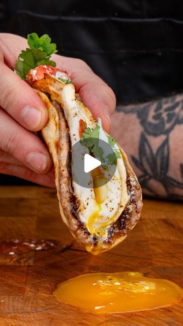 Smash Tacos, Breakfast Tacos, Grilling Season, Instagram Food, The Grill, It's Hot, Lunch Ideas, Breakfast Ideas, Food Ideas