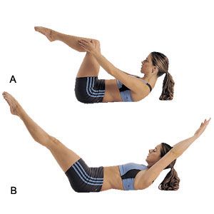 5 Reasons to Strengthen Your Core | Active.com Double Leg Stretch, Pilates Core Exercises, Bow Legged Correction, Knee Relief, Youtube Workout Videos, Core Pilates, Pilates Moves, Pilates Videos, Physical Therapy Exercises