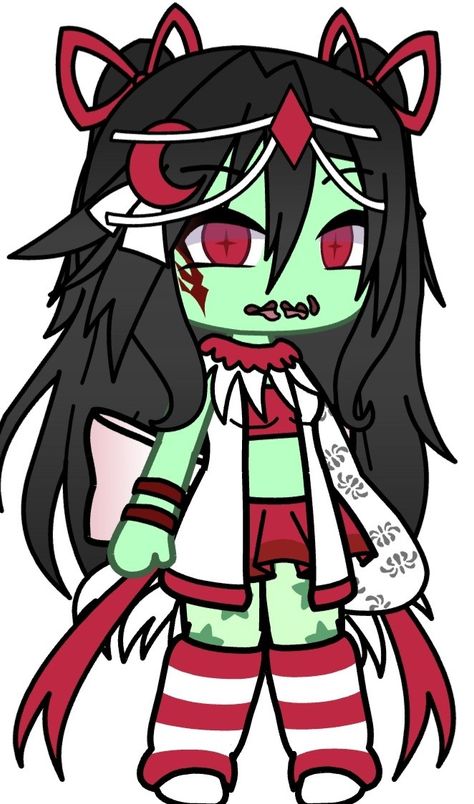 Anime Zombie Oc, Gacha Life Zombie Oc, Zombie Gacha Oc, Gacha Zombie Oc, Gacha Life Zombie, Gacha Zombie, Zombie Background, Halloween Oc, Gacha Stickers