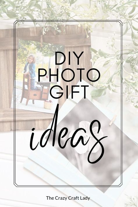 Give the perfect gift to someone special with these fantastic DIY Photo Gifts, or make one of these custom projects for yourself! Small Picture Gift Ideas, Gifting Pictures Ideas, Polaroid Keepsake Ideas, Photograph Gift Ideas, Photo Gift Ideas Diy, Diy Picture Gifts, Gift Photo Ideas, Creative Photo Gift Ideas, Gifts Using Photos