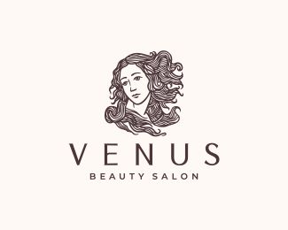 Venus Logo Design, Venus Goddess Aesthetic, Logo Outline, Goddess Aesthetic, Graphic Design Website, Popular Logos, Graphic Design Lessons, Minimal Logo, Design Inspo