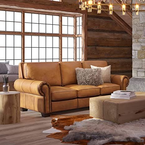 Traditional Sofa Bed, Tan Leather Sofas, Leather Couches Living Room, Leather Sofa Couch, Traditional Sofa, Rolled Arm Sofa, Leather Couch, Sofa Home, Leather Furniture