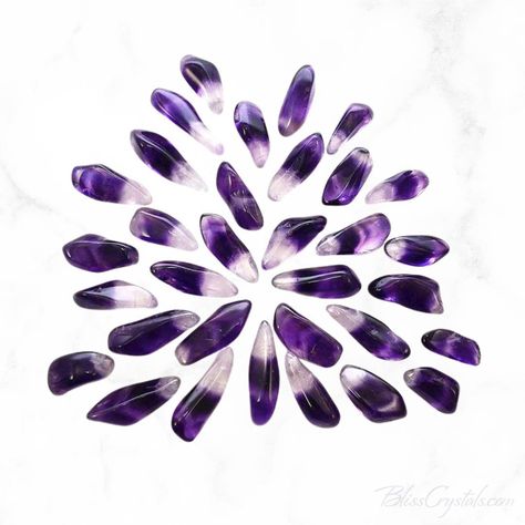 @blisscrystals posted to Instagram: Need some extra relaxation, tranquility, and serenity in your life? Reach for Amethyst! These little Dogtooth Amethyst beauties are perfect for placing all over your space to help invite that soothing Amethyst energy in 💜 We suggest using these gorgeous minis to create crystal grids both in small form and large form! What would you do with these little Amethyst cuties? If you want to shop these adorable pieces then head to the link in our bio @b Playhouse Makeover, Banded Amethyst, Amethyst Tumbled, Amethyst Crystals, Long Lights, Stone Pictures, Amethyst Geode, Amethyst Jewelry, Purple Stones