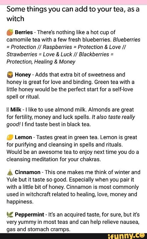 Food Correspondences, Oats In Witchcraft, Witch Recipes, Witchy Recipes, Witch Recipes Food, Herbal Witch, Witchy Kitchen, Tea Blends Recipes, Potions Recipes