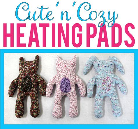 DIY Cute’n’Cozy Heating Pads – Fabricland Heating Pad Pattern, Diy Rice Heating Pad, Diy Rice Bags, Rice Heating Bags, Diy Heat Pack, Homemade Heating Pad, Diy Stuffed Animal, Diy Heating Pad, Microwave Heat Pack