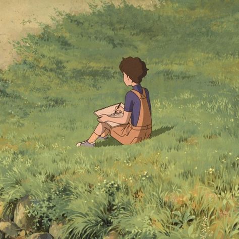 Marnie Was There, When Marnie Was There, Personajes Studio Ghibli, Studio Ghibli Characters, Images Kawaii, Ghibli Artwork, Studio Ghibli Movies, Japon Illustration, Studio Ghibli Art