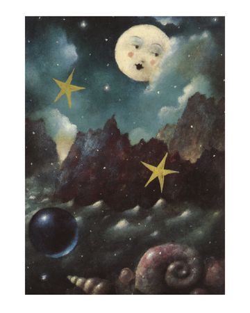 Stephen Mackey, Sun Moon Stars, Celestial Art, Sun And Stars, Beautiful Moon, Moon Art, Moon Child, Funky Art, Whimsical Art