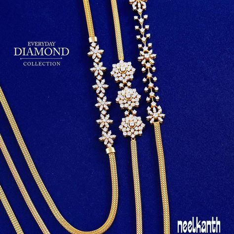 Tali Bottu Designs, Diamond Kodi Designs, Kodi Mugappu Design, Muggapu Thali Chain Gold, Mugapu Thali Chain Diamond, Thaali Mugappu Design, Sutram Chain Designs, Mopu Chain Designs Gold, Mogapu Thali Chain Gold