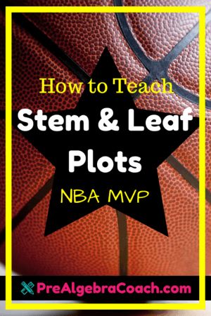 Teaching Stem Stem And Leaf Plot, Plot Activities, Elementary School Math Activities, High School Math Activities, Pre Algebra Worksheets, Geometry Teacher, Free Math Printables, Free Math Resources, Teaching Stem