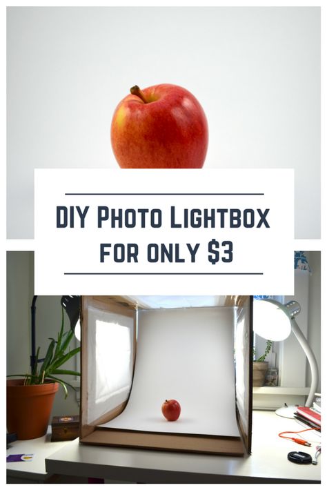 Photo Box Diy, Photo Light Box, Photography Boxes, Light Box Diy, Food Photography Lighting, Light Box Photography, Best Food Photography, Camera Aesthetic, Photo Light