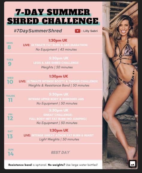 Lilly Sabri Workout Plan, Lilly Sabri Workout, Lily Sabri, Shredded Abs Workout, Intense Workout Plan, Workout Movements, Lilly Sabri, Get Ur Life Together, Fat Burning Abs