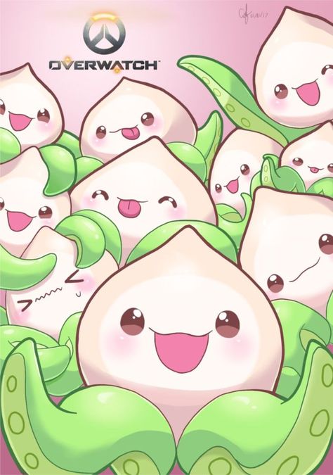 overwatch pachimari by green peridot | Cute pachimari Fan Art  #overwatch poro onion Overwatch, Cartoon Characters, Green