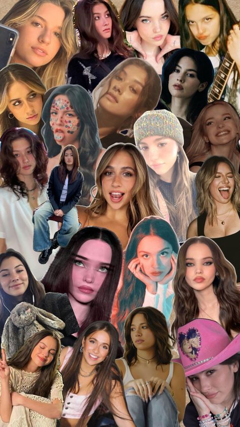 Dove Cameron, Kenzie, Olivia Rodrigo, Tate McRae, Gracie Abrams, Jade LeMac! Gracie Abrams And Olivia Rodrigo, Jade Lemac, Fav Music, Tate Mcrae, Gracie Abrams, Dove Cameron, Olivia Rodrigo, Taylor Swift, Jade