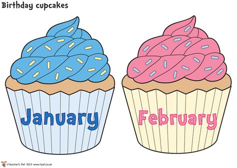 Birthday Cupcakes Classroom Display Birthday Chart Classroom, Preschool Birthday, Free Classroom Printables, Birthday Board Classroom, Birthday Boards, Board Classroom, Class Birthdays, Birthday Bulletin Boards, Birthday Bulletin