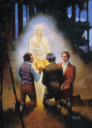 Why Were Three Key Witnesses Chosen to Testify of the Book of Mormon? | Book of Mormon Central Lds Pictures, Mormon History, Lds Church History, Fhe Lessons, Doctrine And Covenants, Lds Art, Joseph Smith, Lds Church, Church History