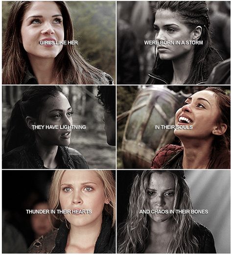 Octavia Blake, Raven Reyes, and Clarke Griffin ❤️❤️ Louise Core, Bellarke Fanfiction, Luke Arnold, The 100 Quotes, Lindsey Morgan, Fandom Quotes, Hollywood Blvd, The 100 Clexa, Marie Avgeropoulos