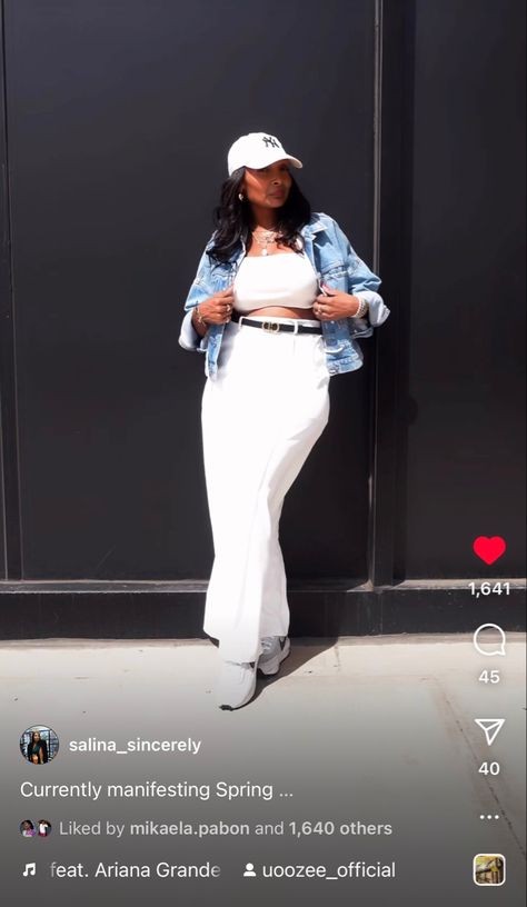 Salina_sincerely Salina Sincerely, White Jeans Outfit, Summer Feeling, Jeans Outfit, Jean Outfits, White Jeans, Summer Outfits, Spring Summer, Queen