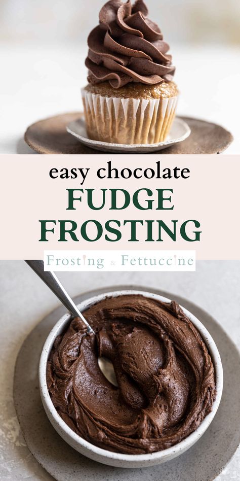 Chocolate Frosting Designs, Buttercream Sculpting, Chocolate Fudge Frosting Recipe, Fudge Frosting Recipe, Homemade Chocolate Icing, Fudge Cake Filling, Fudge Icing Recipe, Best Chocolate Frosting Recipe, Best Frosting