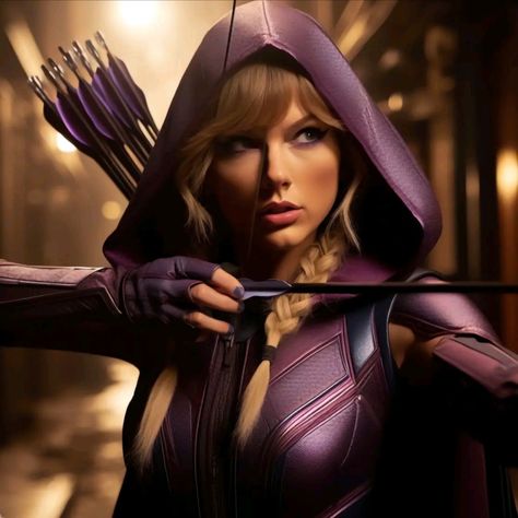 Taylor Swift Marvel, Eras Tour Costumes, Tour Costumes, Superhero Books, Taylor Nation, Scary Images, Women Artist, Marvel Hawkeye, The Pretenders