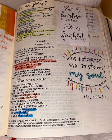 Psalm 121 Bible Journaling, Psalm 23 Bible Journaling, Psalms Bible Journaling, Psalm Study, Psalms Bible Study, Psalm 12, Psalm 6, Psalm 23 3, Bible Psalms