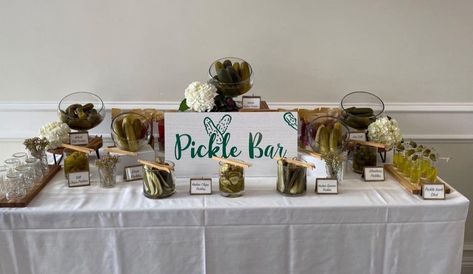 Pickle Addicts (Not So) Anonymous | I need a pickle bar at my wedding. | Facebook Pickle Bar Wedding, Pickle Bar, Cow Birthday Parties, Cow Birthday, Wedding Bar, Bar Signs, My Wedding, Wedding Stuff, Pickles