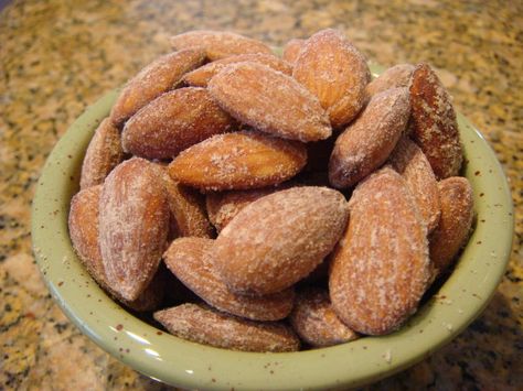 These taste like the real smokehouse almonds you buy in the store for a huge price. I made these last Christmas for a bazaar and just found the recipe again. They are good even in the middle of summer. I have also used a combination of mixed nuts and they are still good. Smoked Almonds Recipe, Flavored Almonds Recipe, Smoked Almonds, Almonds Recipe, Recipes Snacks, Roasted Nuts, Smoked Food Recipes, Last Christmas, Almond Recipes