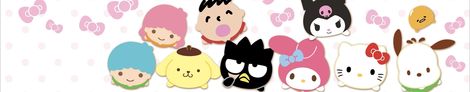 Sanrio Characters Long Sanrio Widget, Hello Kitty Large Widget, Sanrio Widgets Medium, Sanrio Banner, Large Widget, Blue Hello Kitty, Widget Icons, Widget Design, Badtz Maru