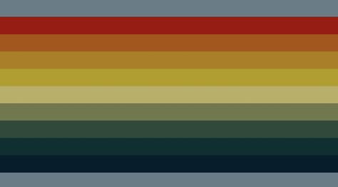 Weirdcore Color Palette, Fnaf Xenogenders, Xenogender Flag, Weirdcore Art, Pronoun Flags, Xeno Flags, Xeno Genders, Non Gender, Flag Maker