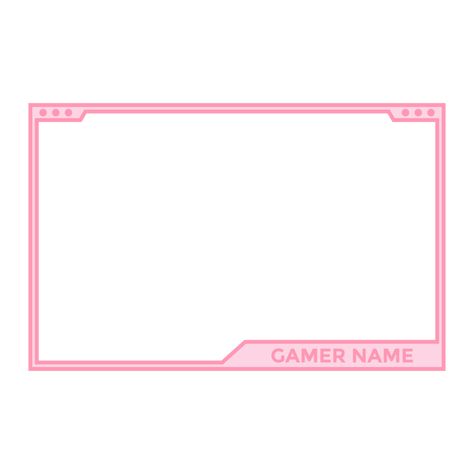 Gaming overlay for live streamers vector design with girly pink color. Gaming frame overlay design with pink and white color shade. Stylish overlay for live streamers vector illustration. Streamer Template, Streamer Overlay Template, Pink Overlays For Edits, Pink Overlay, Pink Frame Overlay, Pink Stream Overlay, Sakura Stream Overlay, Gamer Names, Twitch Streaming Overlays