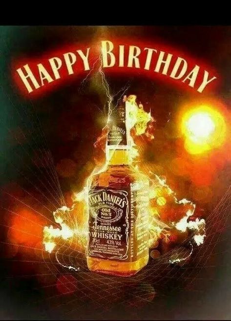 Happy Birthday Jack Daniels, Happy Birthday Whiskey, Jack Daniels Birthday, Birthday Wishes For Him, Happy Birthday Greetings Friends, Happy Birthday Wallpaper, Happy Birthday Celebration, Happy Birthday Wishes Cards, Happy Birthday Meme