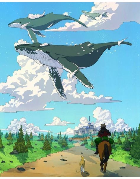 Flying In The Sky, Whales, The Sky, Look At, Wattpad, Horses, Humor, Blue, White