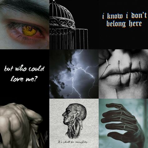 Frankenstein Creature Aesthetic, Frankenstein Moodboard, Frankensteins Creature, Victor Frankenstein Aesthetic, Frankenstein Oc, Frankenstein Creature, Frankenstein Aesthetic, Spooky Spaghetti, Modern Prometheus